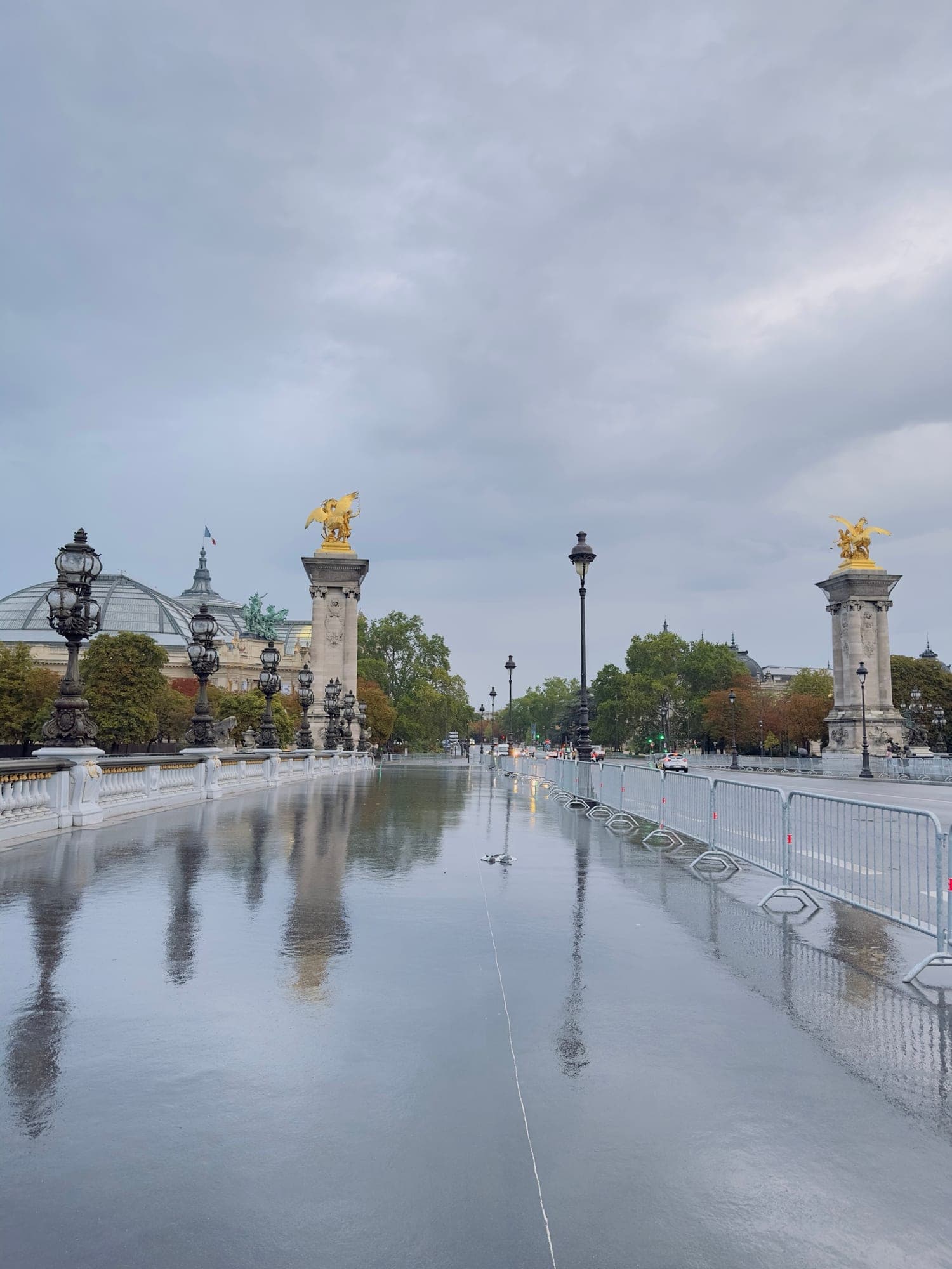 Pont Alexandre III after the rain, photographed by MEOCY Studio